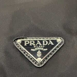 Prada Black Men's Nylon Backpack